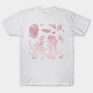 Rose gold garden T-Shirt